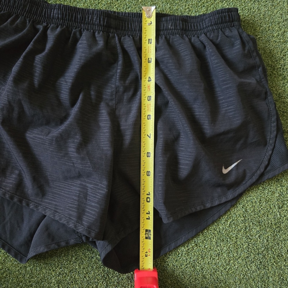 Nike Women's Dri-Fit Tempo Running Shorts Black Size M - Picture 9 of 10